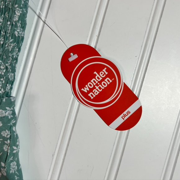 Green Floral Girls Skorts L 10/12 Plus NWT - Picture 6 of 9